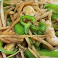 1065386's cooksnap of when they made 鶏ササミと竹の子ピーマンの青椒肉絲.