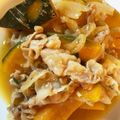 大阪のちゃーちゃん's cooksnap of when they made お二人さんの☆かぼちゃと豚肉の煮物！.