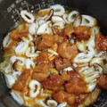 yama_miu's cooksnap of when they made 炊飯器で簡単　焼き鳥缶の炊き込みご飯.