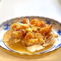 かっちゃん杉's cooksnap of when they made 海老フライで卵とじ！海老カツ（丼）.