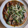 食と睡眠's cooksnap of when they made レバニラ炒め♡.