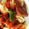 クックIOSMT7☆'s cooksnap of when they made 間違いなし！こてっちゃん野菜炒め♪.