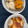 ☆★まりも☆★'s cooksnap of when they made 豆腐のお月見団子☆かぼちゃあん.