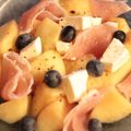 ＊ろりす＊'s cooksnap of when they made 桃もクリームチーズと生ハムの前菜.