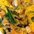 左官屋の奥さんです's cooksnap of when they made 豚バラと海老のニラ玉☆.