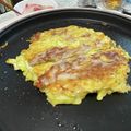YU-ZEN's cooksnap of when they made お好み焼き粉を使ってふわふわ♡お好み焼き.
