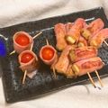 柴犬のお顔☆'s cooksnap of when they made お弁当に♬ベーコンくるくるプチトマト.
