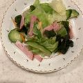 Rikaぴぃ's cooksnap of when they made 【学校給食】人気の海藻サラダ.