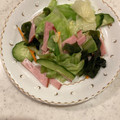 Rikaぴぃ's cooksnap of when they made 【学校給食】人気の海藻サラダ.