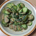 みょんとも3's cooksnap of when they made 簡単すぎる☆きゅうりの味噌ごま和え.