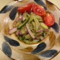 ピーナッツ子♪'s cooksnap of when they made 新玉ねぎときゅうりとツナの中華サラダ.