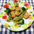 ﾁｲﾁｬﾝﾏﾏ's cooksnap of when they made ブロッコリーと海老の塩コショウ炒め.
