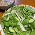 ローディーはぴ's cooksnap of when they made モリモリ♡水菜きゅうり長芋の和風サラダ.