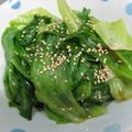 由芽15's cooksnap of when they made [簡単]材料３つでレタスの中華風炒め.