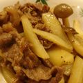 naorin7777's cooksnap of when they made 牛肉とジャガイモのピリ辛炒め.