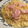 クック5E2Q86☆'s cooksnap of when they made 初心者◎湯せんで成功☆簡単カルボナーラ.