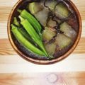 料理で景気も良くしよ's cooksnap of when they made 涼品♪シーフードミックス&冬瓜の冷煮物.