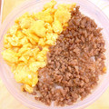 ステルトミチル's cooksnap of when they made そぼろ弁当に炒り卵.