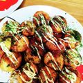 ナナッコ☆724's cooksnap of when they made 関西人が作る、めっちゃカリトロたこ焼き.