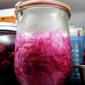 チコリママ's cooksnap of when they made 赤玉ねぎの酢漬け.