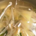 クックBLTENE☆'s cooksnap of when they made もやし豆腐味噌汁.