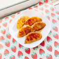 あやちん０８１６'s cooksnap of when they made 梨の甘みで肉巻き照り焼き.