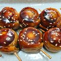 ゆきごまごま's cooksnap of when they made うずらの竹輪巻き照り照り甘辛煮.
