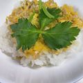 ☆あさ's cooksnap of when they made 麺つゆでお手軽玉子丼.