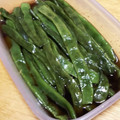 豆乳pudding's cooksnap of when they made ささげ(いんげん)ニンニク.