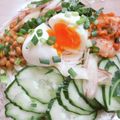 スイまんじゅう's cooksnap of when they made 納豆キムチそうめん.