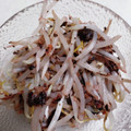 バキ子's cooksnap of when they made もやしの梅和え.