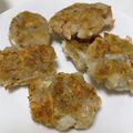 キュキュットさん's cooksnap of when they made シーチキン入りすりおろしれんこん餅.