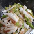 masaetsu's cooksnap of when they made 長芋とオクラのネバネバサラダ.