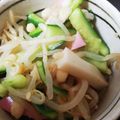 クックIOSMT7☆'s cooksnap of when they made もやしのあっさりたぬきサラダ♪.