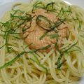 ステルトミチル's cooksnap of when they made 醤油マヨ☆明太子パスタ.