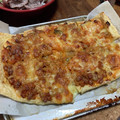 リクりく's cooksnap of when they made 簡単おつまみ★キムチ納豆の油揚げピザ.
