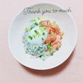 まあまま☆0403's cooksnap of when they made 茹で鮭としらす丼.