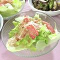 フジぽん's cooksnap of when they made パパっとできるレタスのおかかレモンサラダ.