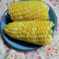 tanzanite's cooksnap of when they made 超簡単☆活力鍋で蒸しトウモロコシ.