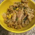 クックYTM4QV☆'s cooksnap of when they made とうもろこしのフライドライス（炒飯）.
