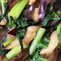 ものぐさクック's cooksnap of when they made なすと小松菜の生姜炒め.