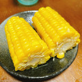 しまちょ★'s cooksnap of when they made とうもろこしの美味しい茹で方.