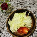 Laufen's cooksnap of when they made 我が家のやみつきキャベツ.