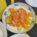 mmameco's cooksnap of when they made 超簡単！韓国風キムチ冷奴 包丁いらず.