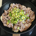 haruru2011's cooksnap of when they made ネギの青いとこダケで・・ネギ塩ダレ.