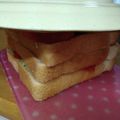 ひっこ's cooksnap of when they made サンドイッチ弁当　簡単手順＆お皿の重しを.