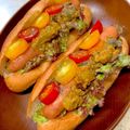 あい♪らんど's cooksnap of when they made キーマカレーとトマトのバケットサンド.