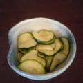 砧の渓流釣師's cooksnap of when they made だしまろ酢でズッキーニの酢漬け.