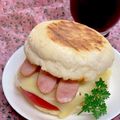 ルぴあ's cooksnap of when they made パニーニ風グリルサンド.