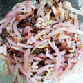 バキ子's cooksnap of when they made もやしの梅和え.